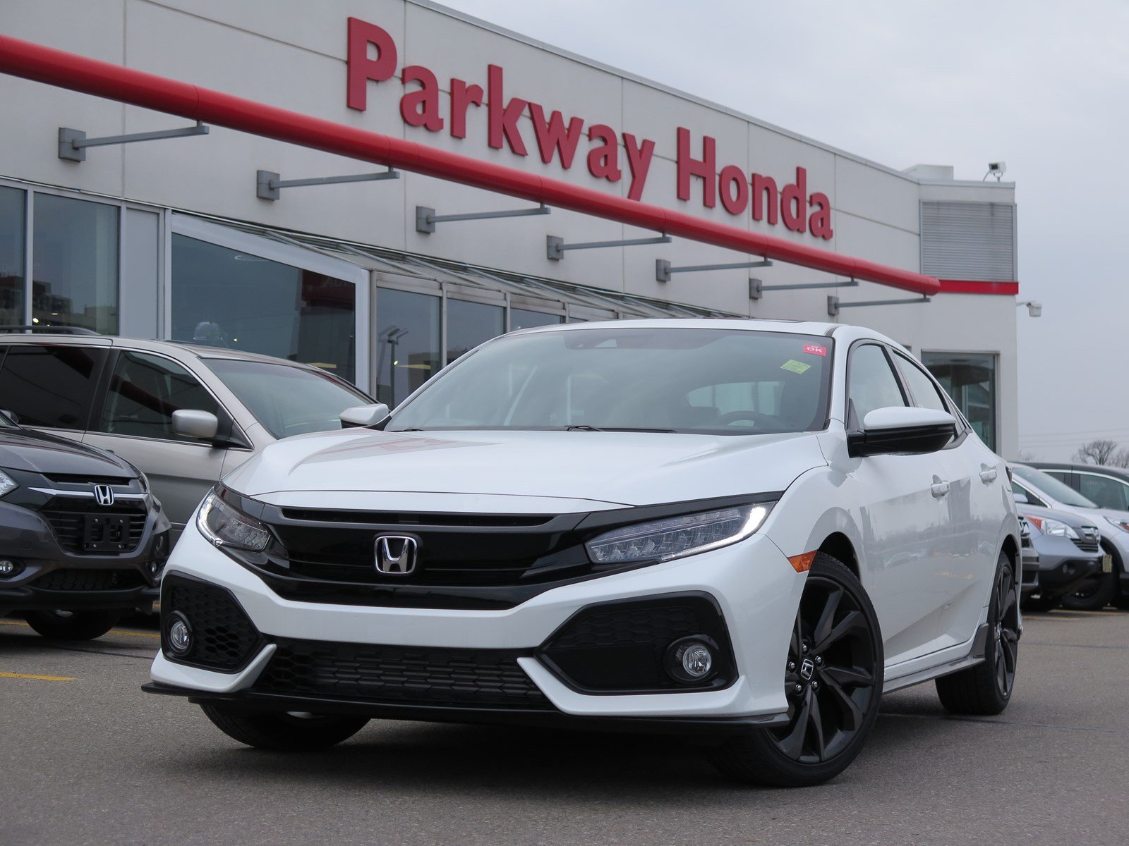 New 2018 Honda Civic Hatchback Sport Touring Hatchback In Toronto